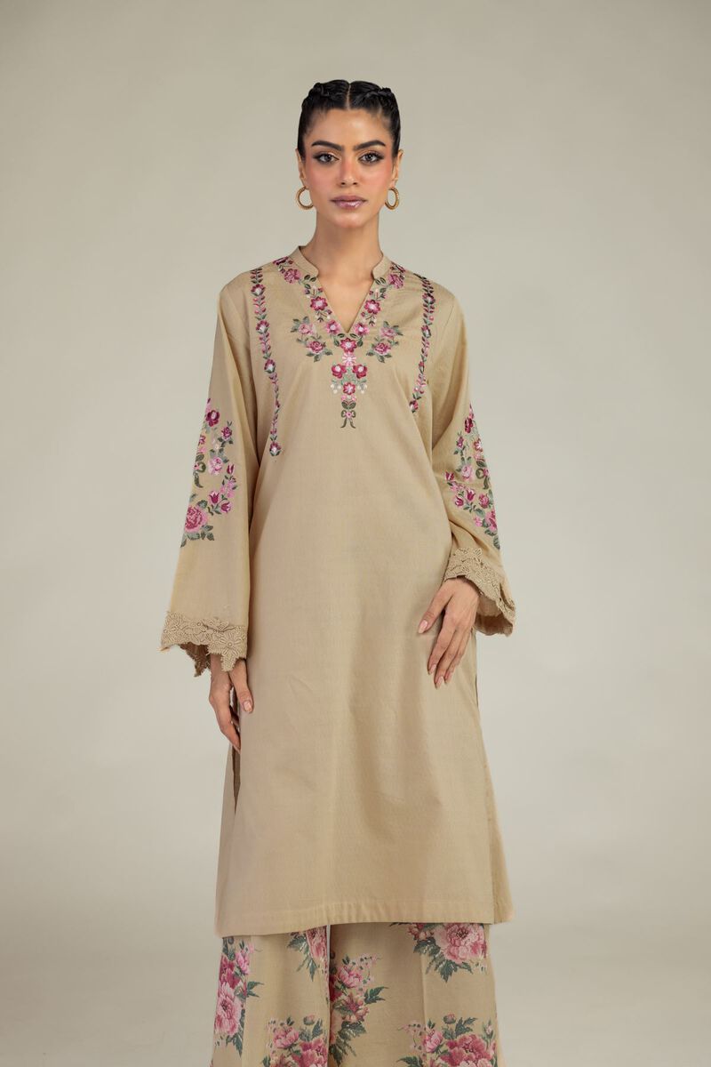 Floral Longline Kurta