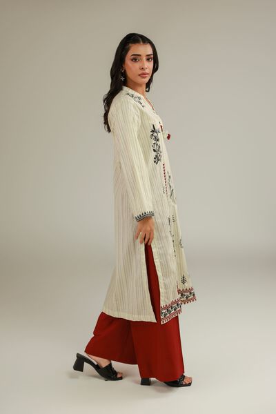 Solid Cotton Pants, image 1