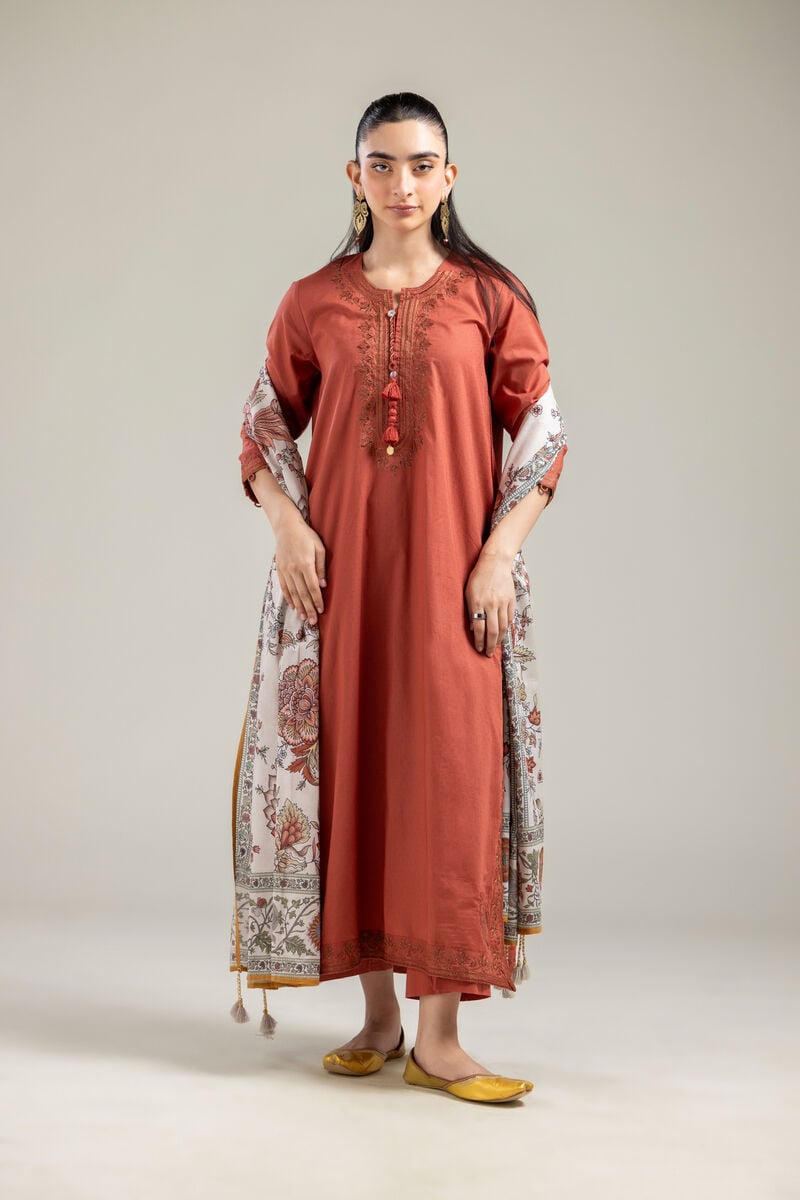Solid Longline Kurta