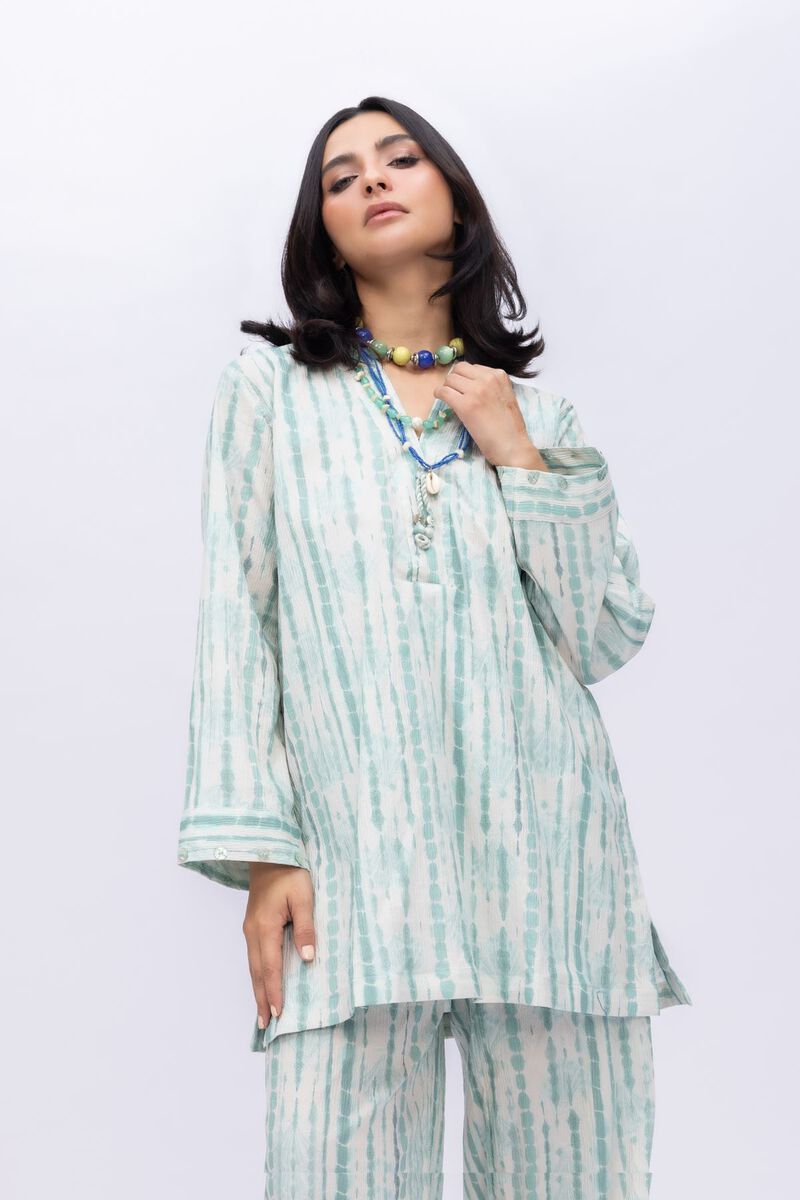 Abstract Cotton Kurta