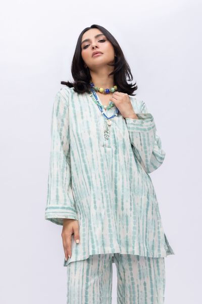 Printed | Ripple Crinkle
            
        Abstract Cotton Kurta