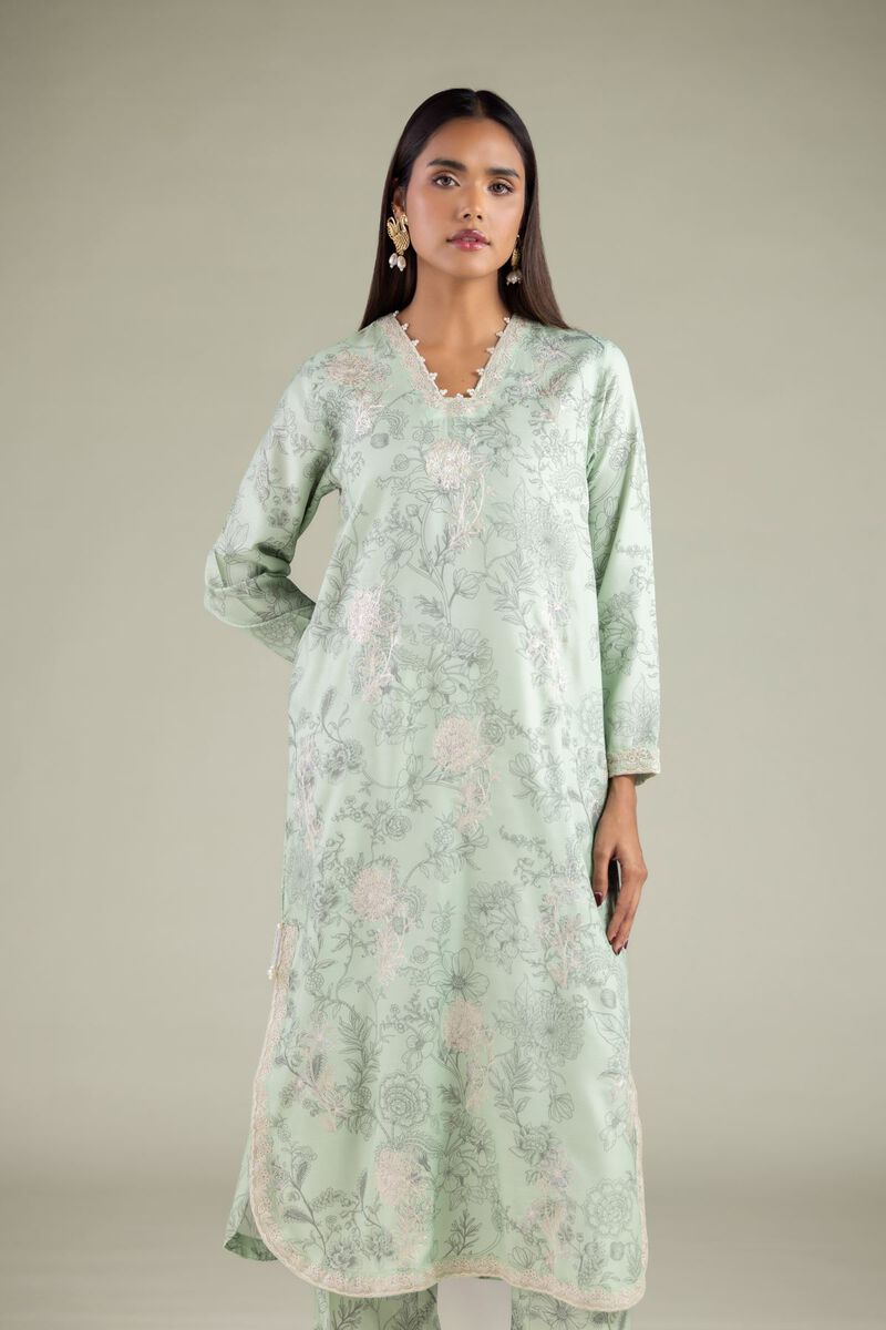 Floral Longline Kurta