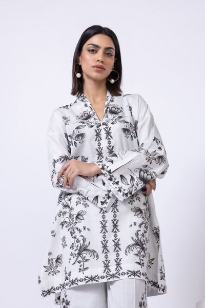Printed | Crosshatch Poplin | Kurta | PKR 2,000
