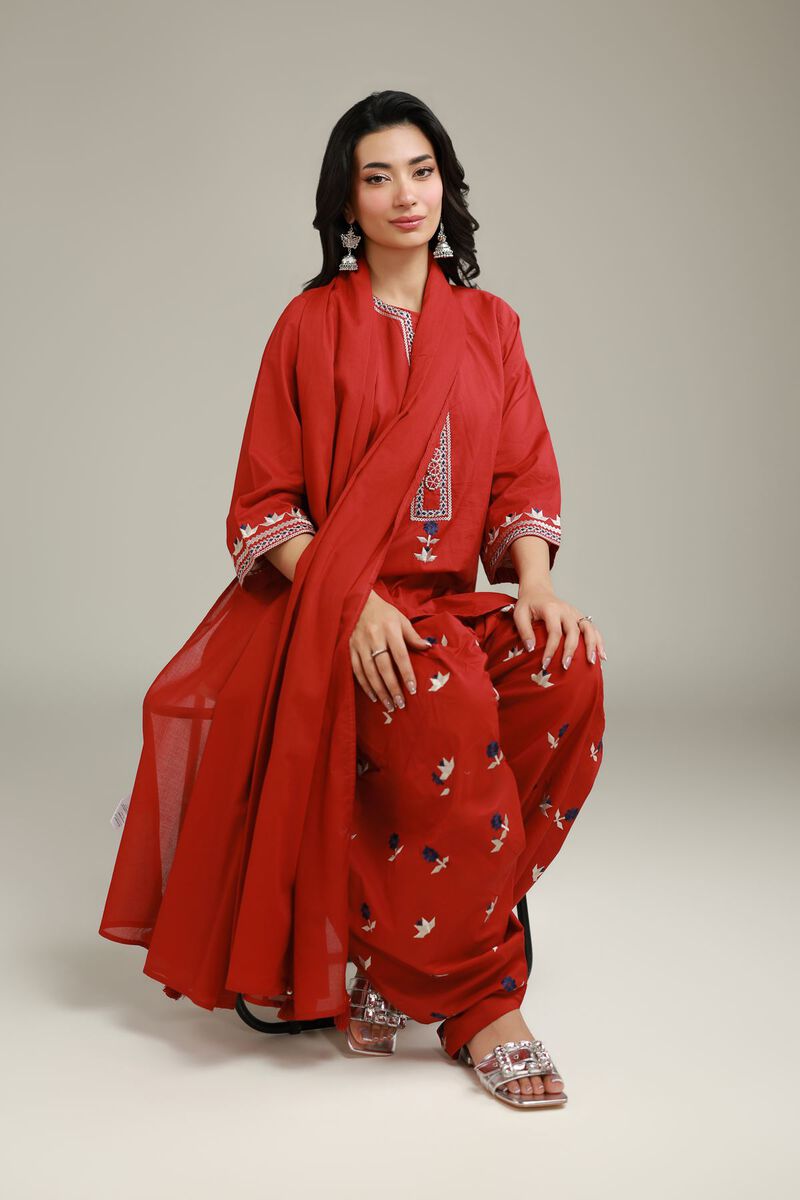 Solid Lawn Dupatta