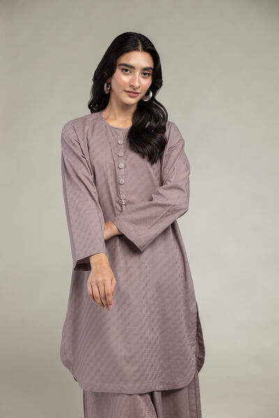 Cotton Longline Kurta, image 1