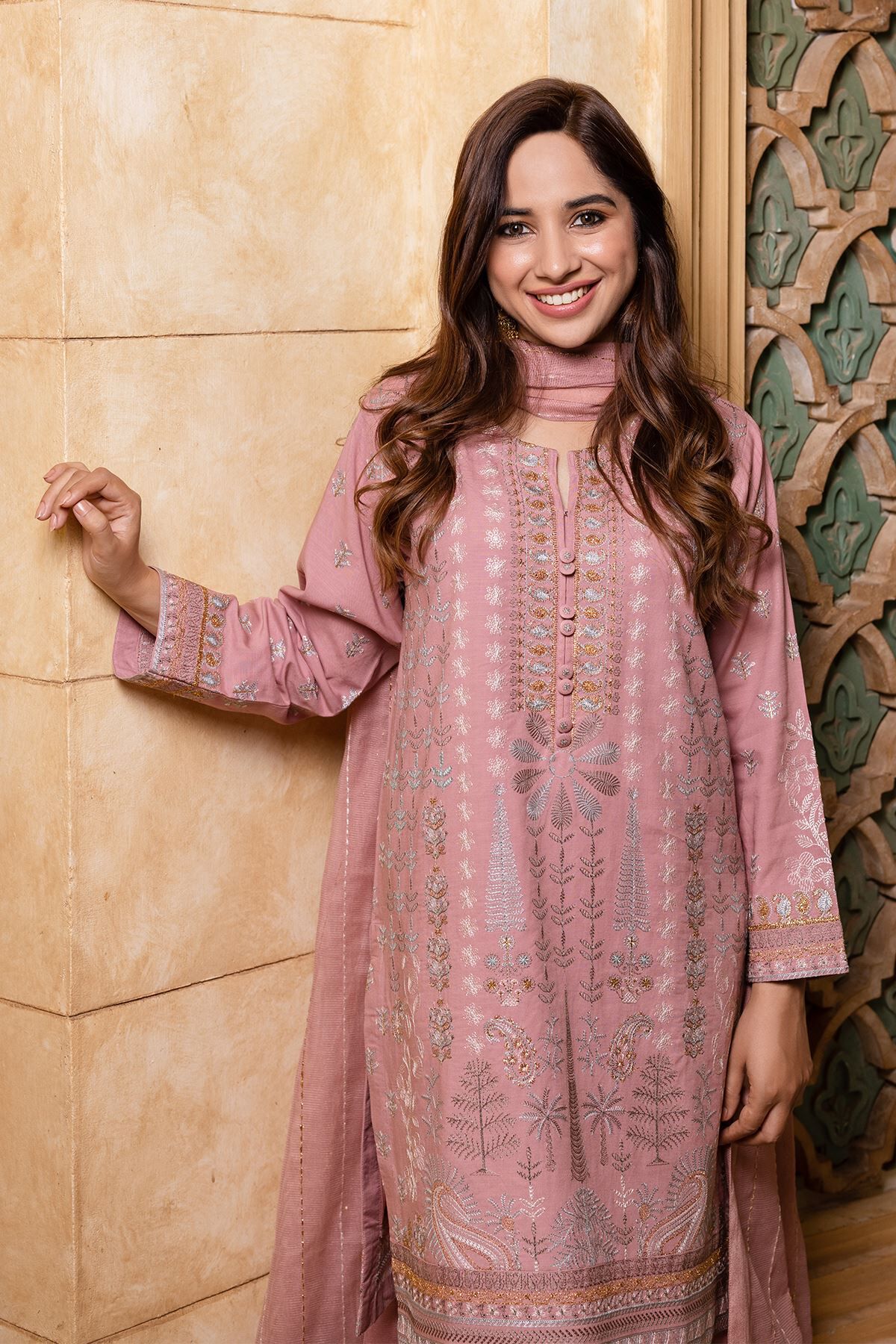 Khaadi ready to wear winter collection 2017 top