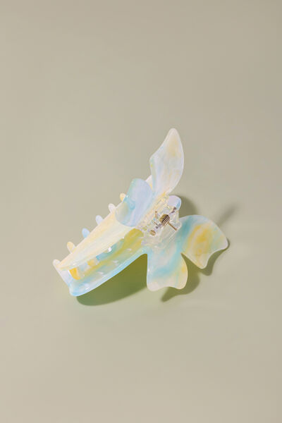 Printed Plastic Single Hair Clip
