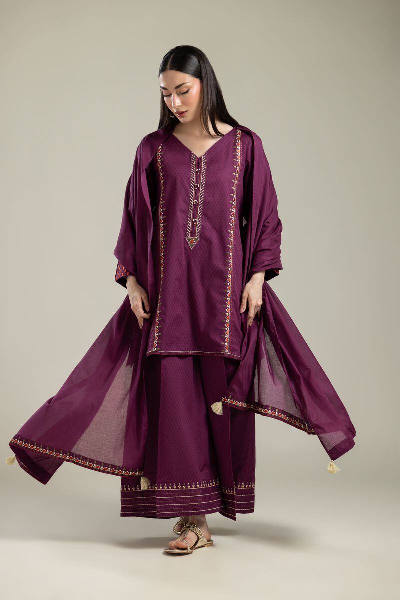 Geometric Lawn Dupatta