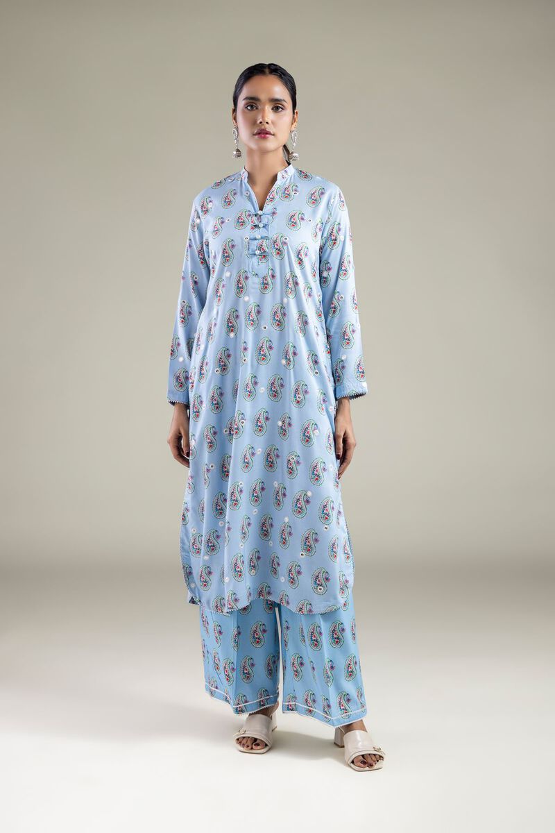 Relaxed Paisley Pants