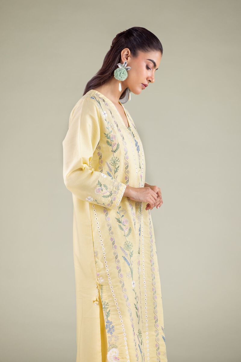 Floral Longline Kurta