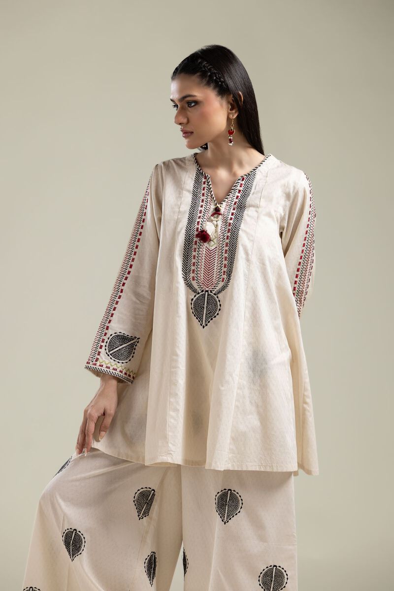 Short White Kurta
