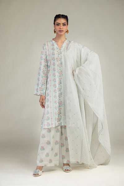 Floral Cambric Pants, image 1