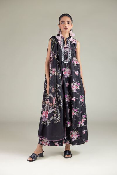 Relaxed Floral Pants, image 1