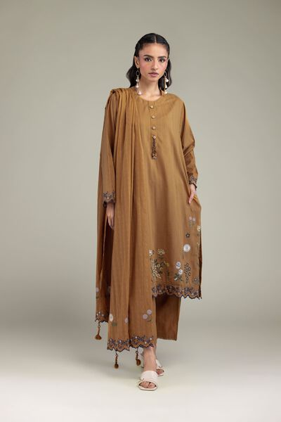 Solid Cotton Pants, image 1