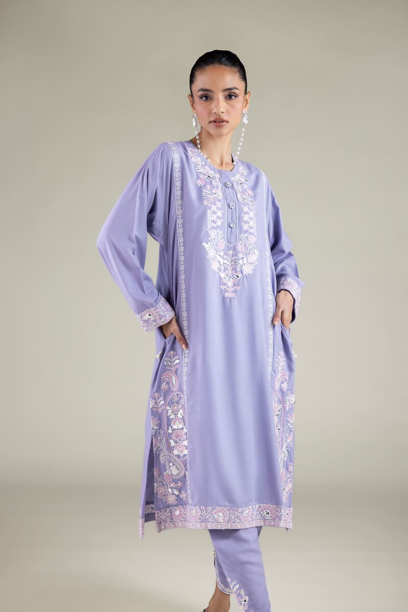 Paisley Longline Kurta