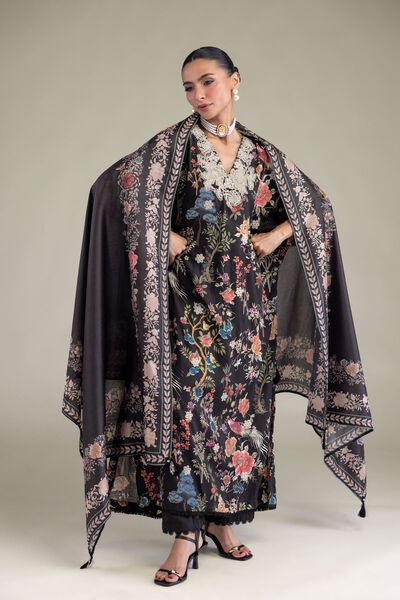 Black Silk Pants, image 1