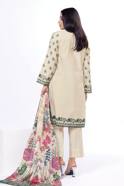 Embroidered | Dull Raw Silk | Fabrics 3 Piece | PKR 5,000