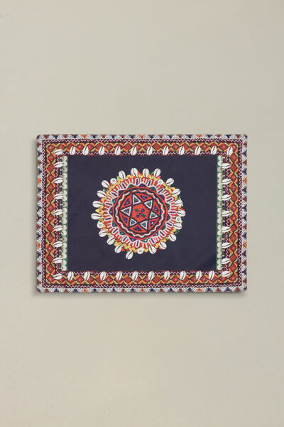 Printed Poly Sateen 13x17in Table Mat