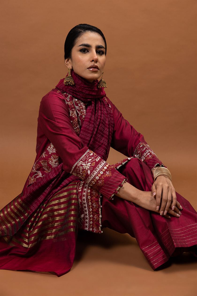 Khadi silk suit discount price