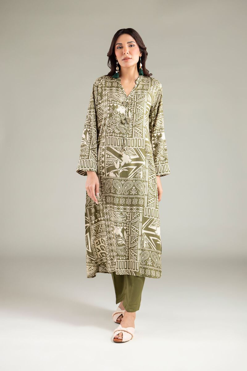 Solid Straight Pants