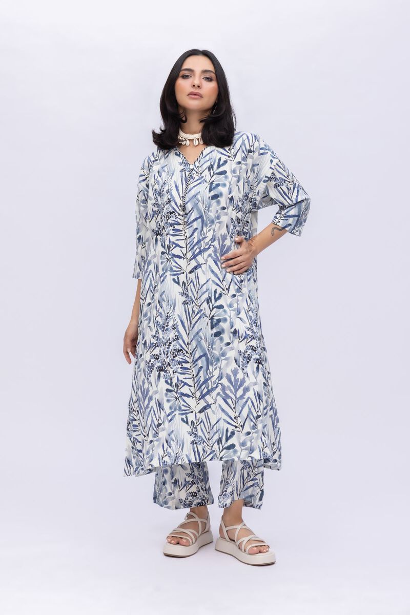 Floral Cotton Kurta