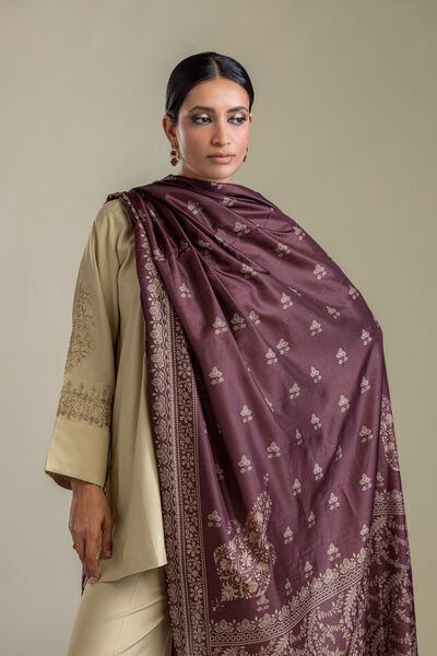Embroidered Polyester Silk Polyester Silk Dupatta