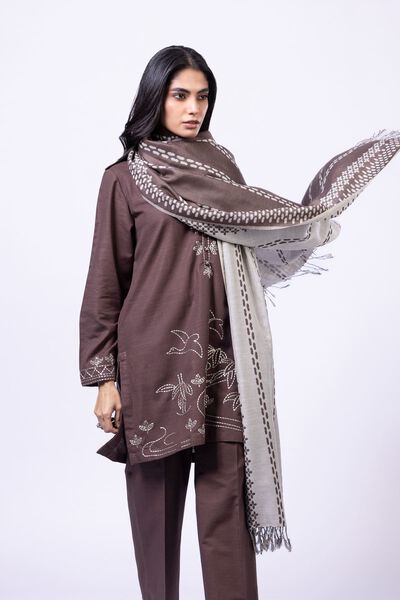 Embroidered | Khaddar
            
        Kurta