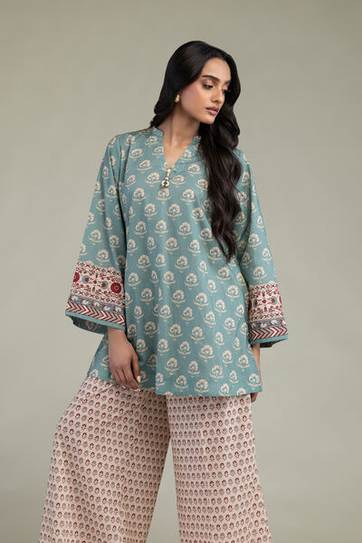 Short Floral Kurta, image 1