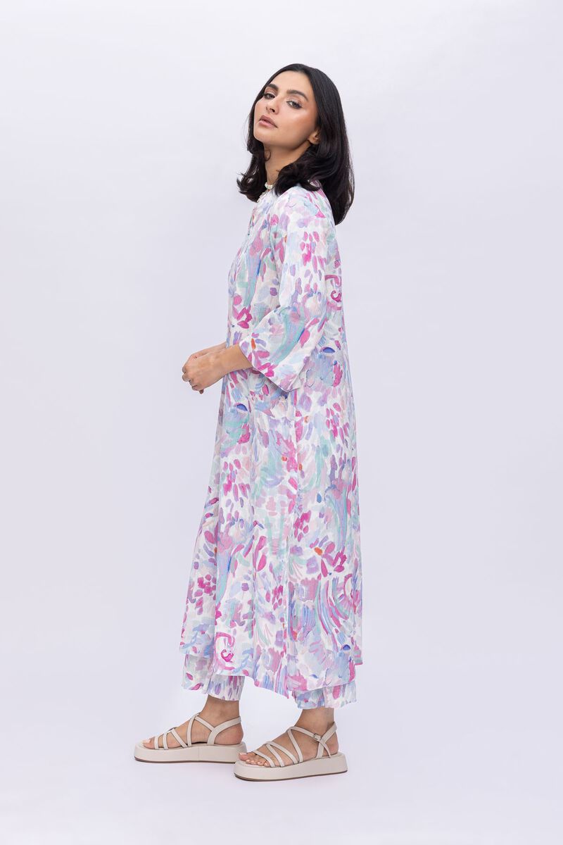 Abstract Cotton Kurta