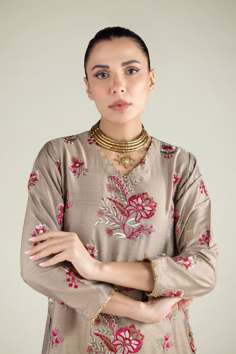 Floral Longline Kurta