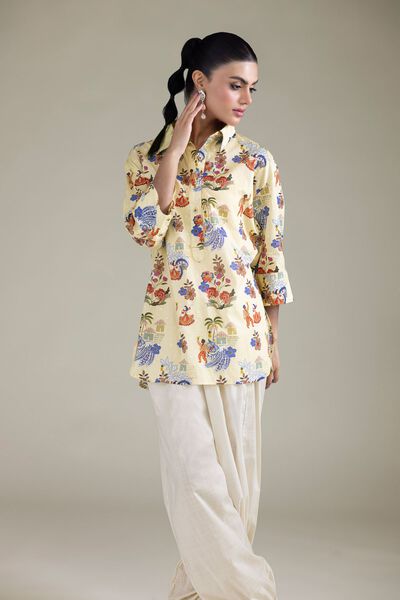 Floral Cambric Shirt, image 1