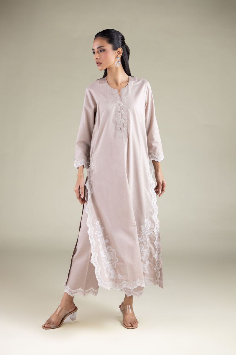 Straight Floral Pants