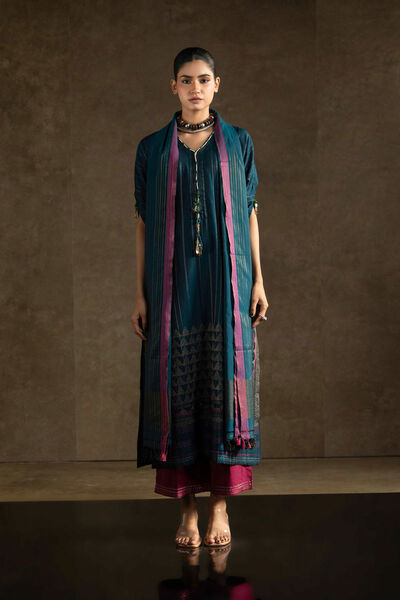 Yarn Dyed Handwoven Pants