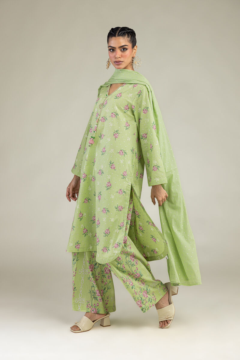Floral Cambric Pants