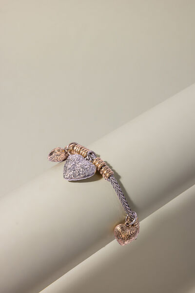 Embellished Metal Single Bracelet
