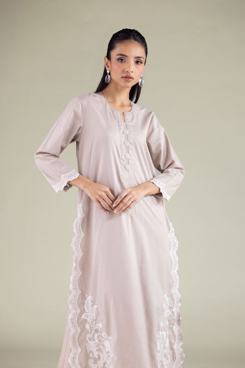 Lace Longline Kurta