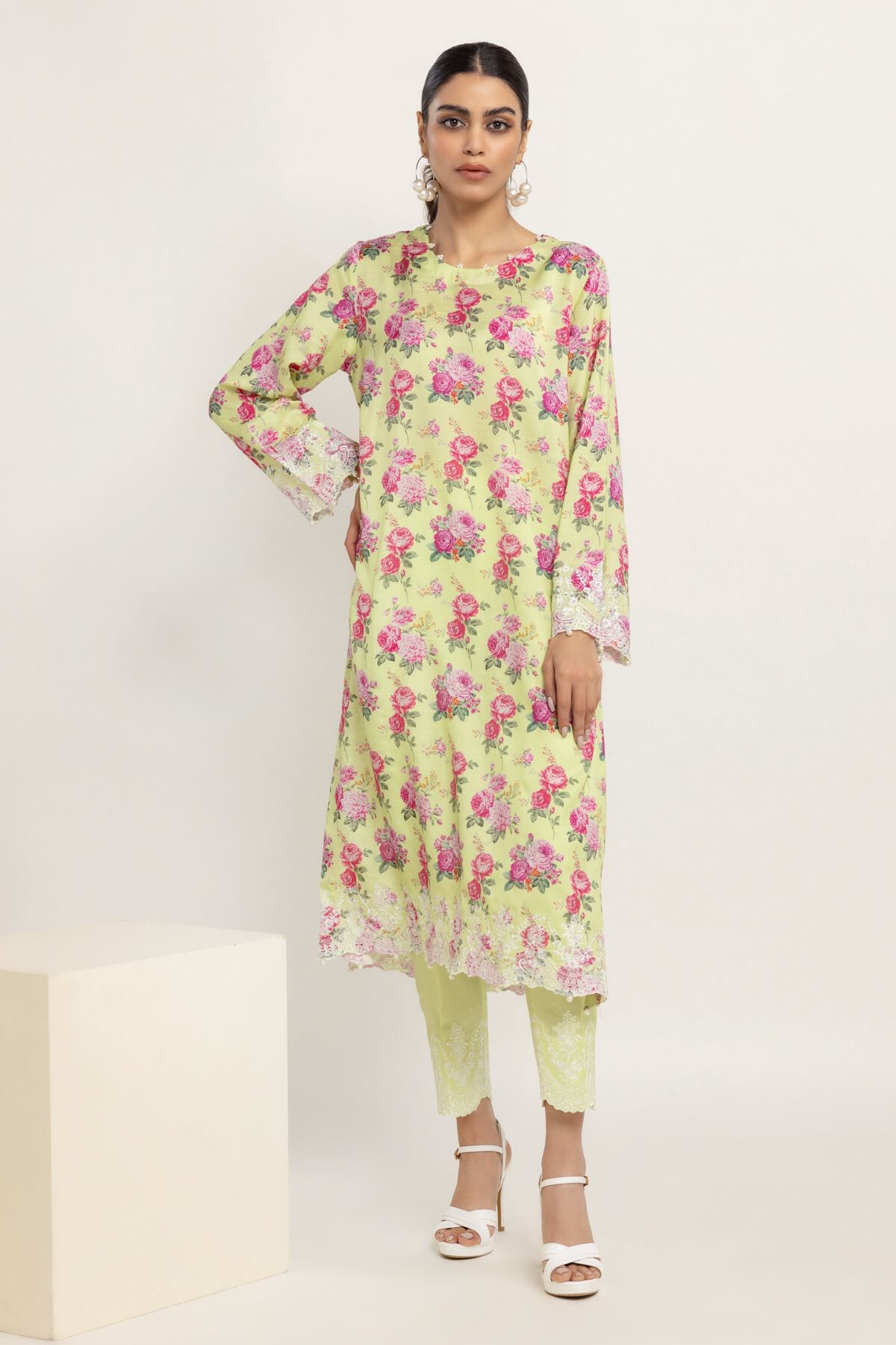 Ready to Wear Spring Collection Kurta Dresses Solids Co