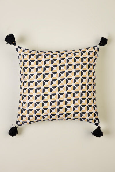 Printed Poly Sateen 16x16in Cushion Cover