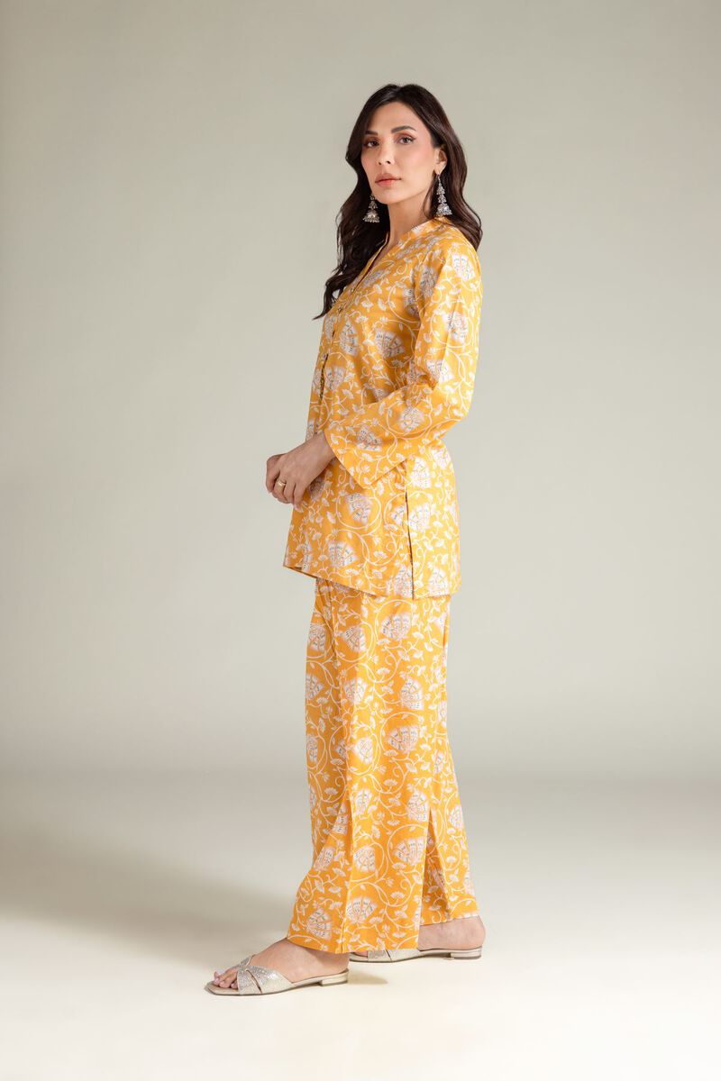 Yellow Floral Shalwar