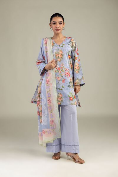 Cotton Dobby Pants, image 1