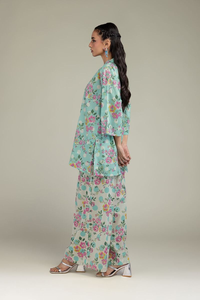 Floral Cambric Pants