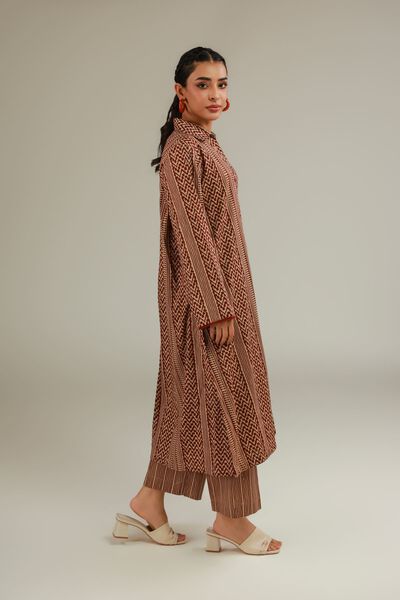 Brown Cotton Pants, image 1