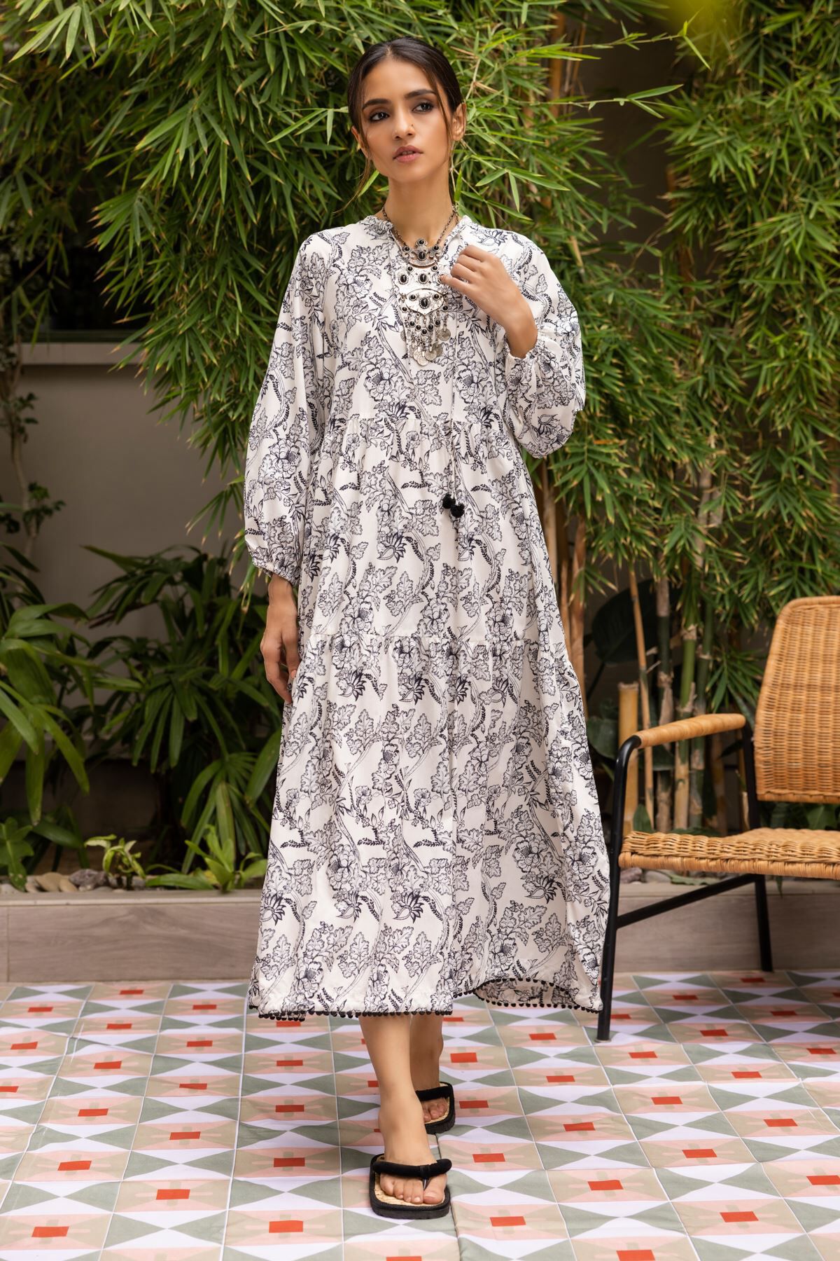 Buy Maxi Dress 3294.00 PKR 1001786464 Khaadi Pakistan