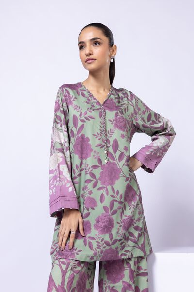 Printed | Marina Twill | Kurta | PKR 1,750
