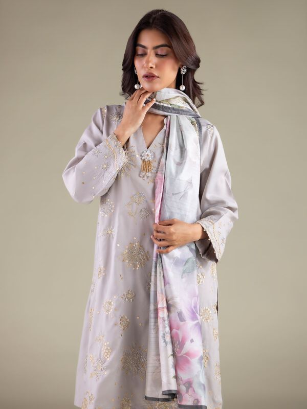 Band Collar Kurta