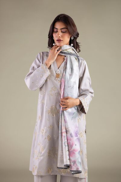 Band Collar Kurta, image 1