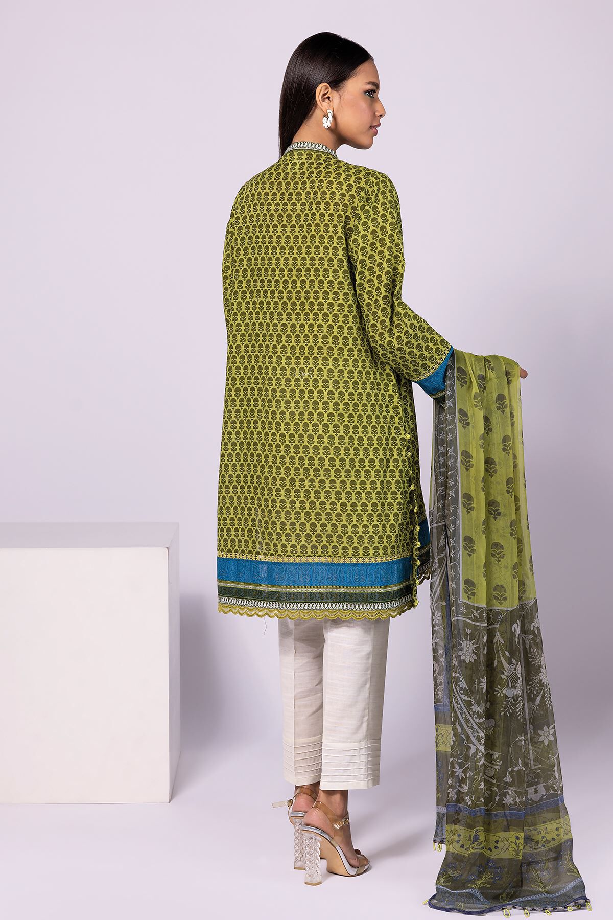 Buy Fabrics 2 Piece 807.00 PKR 1001740873 Khaadi Pakistan