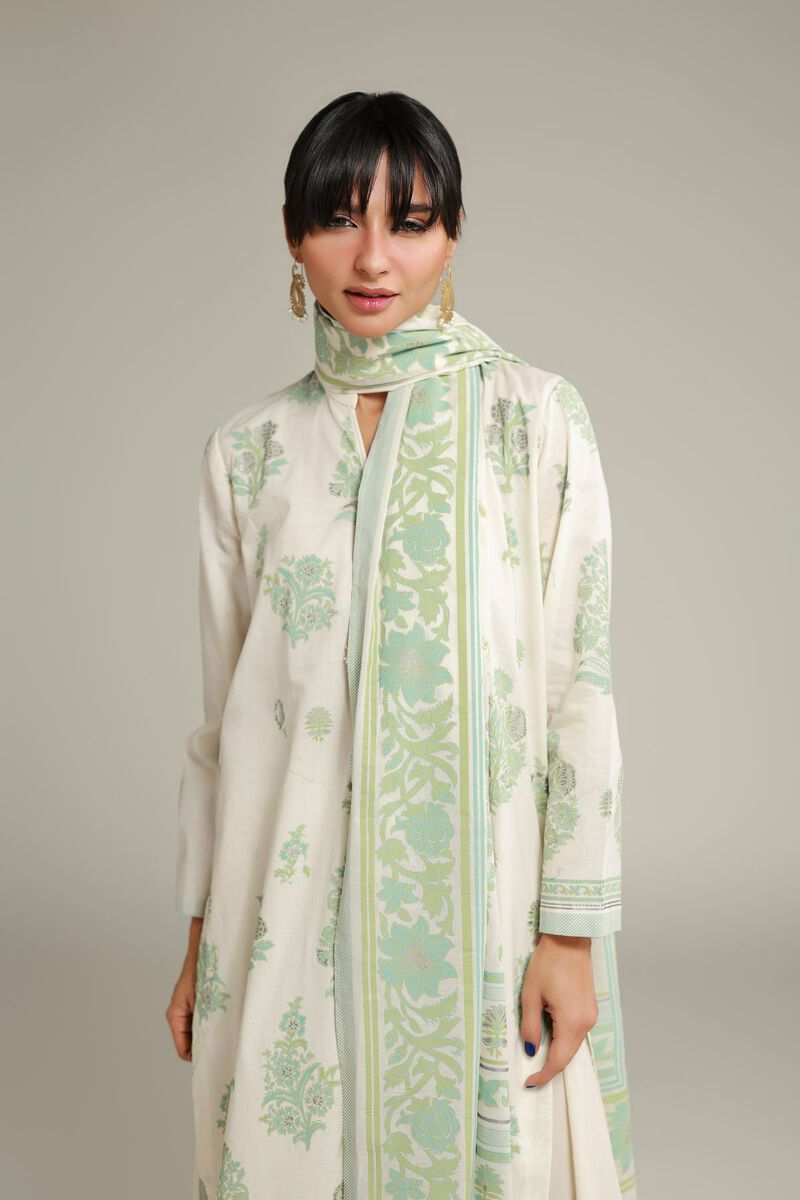 Printed Lawn Dupatta