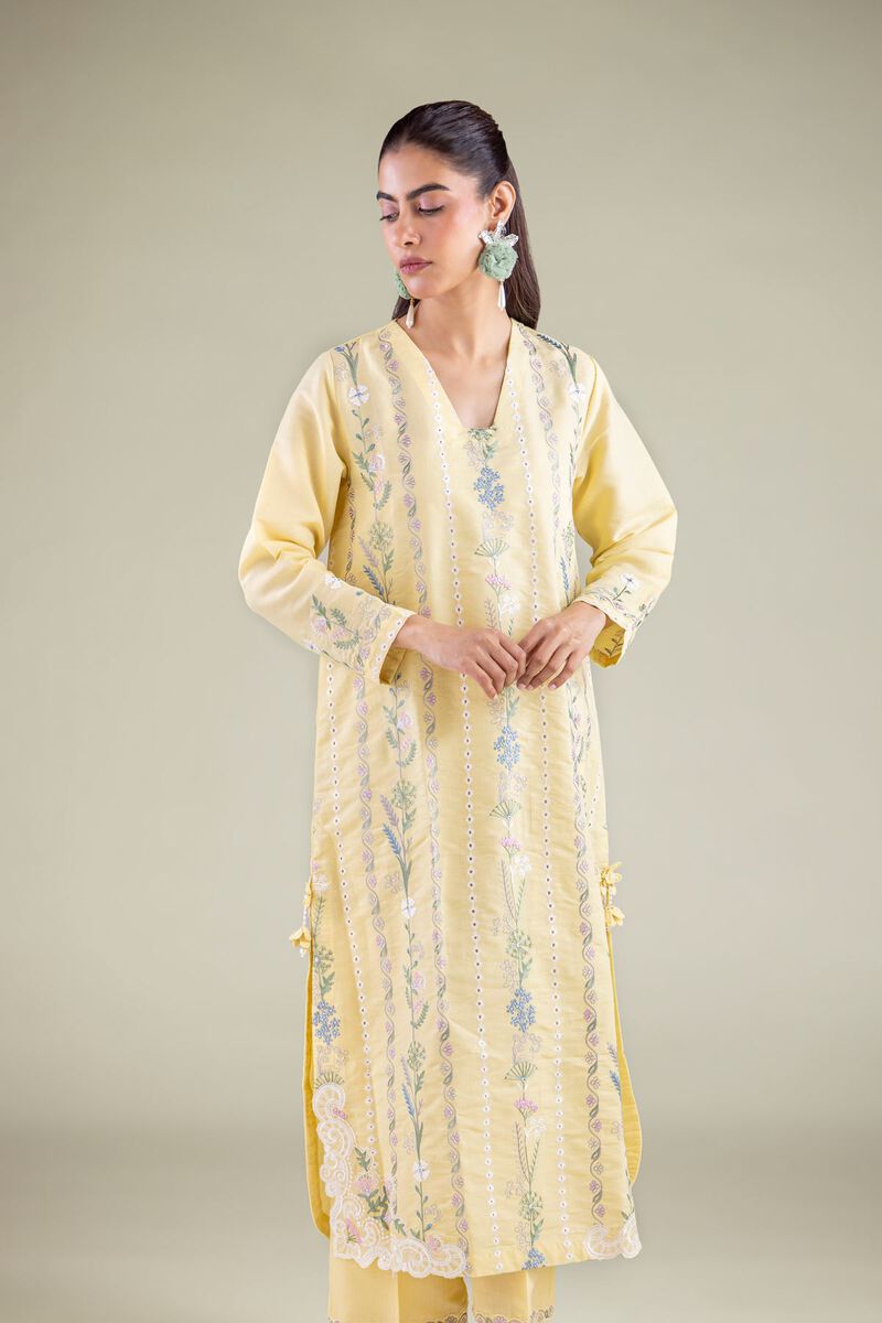 Floral Longline Kurta