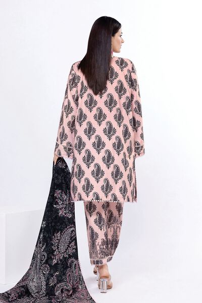 Printed | Slub Lawn | Fabrics 3 Piece | PKR 3,500